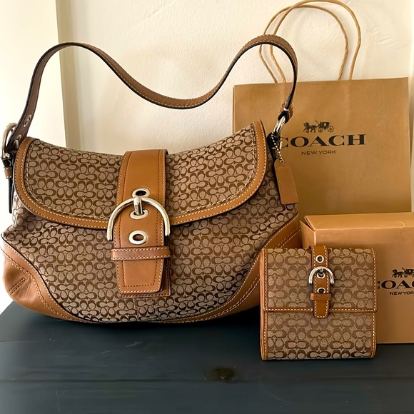 Coach Vintage Soho flap with wallet - Picture 1 of 16